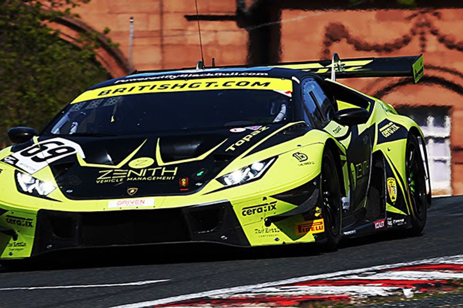 De Haan and Cocker win Oulton’s frenetic British GT second race