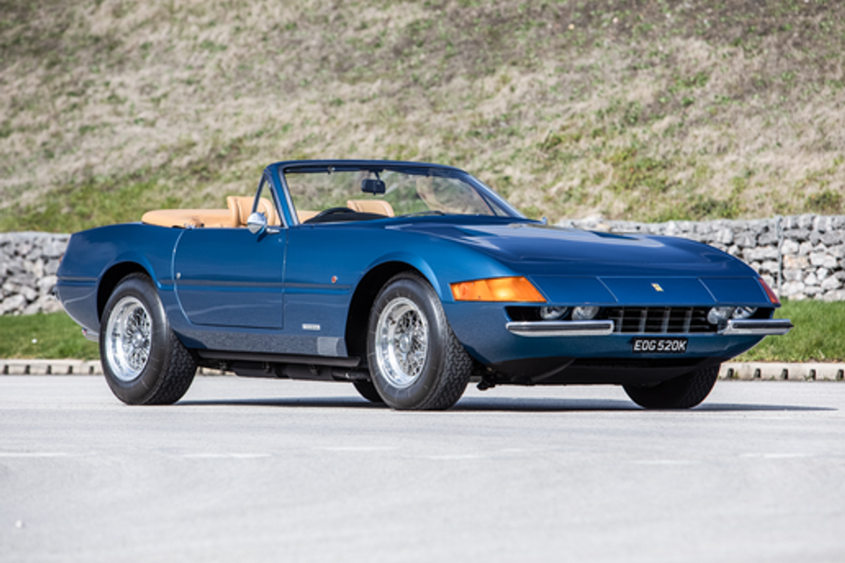 1972 Ferrari 365 GTB/4 Daytona Spyder Conversion at The Heythrop Classic Auction