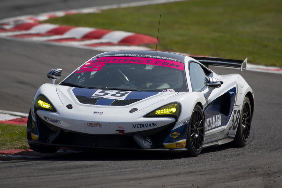 McLaren 1-2-3 marks strong weekend for the 570S GT4 at British GT opener