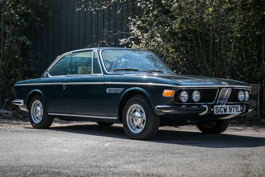 A pair of superb and timeless BMW CSis on offer at Heythrop Auction