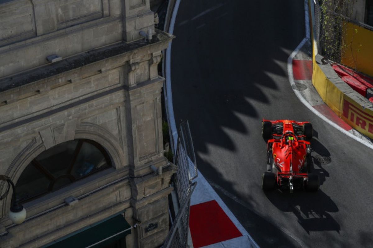 Leclerc tops incident packed Azerbaijan Grand Prix practice