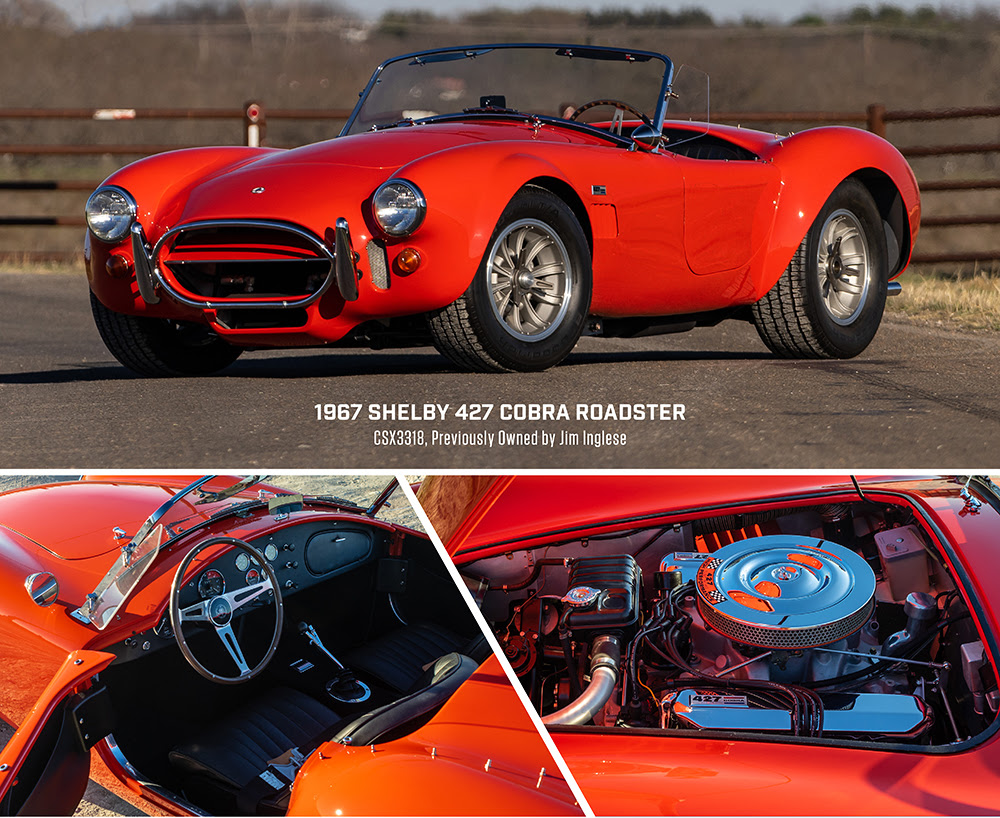 Three Of Carroll Shelby's Legendary Cobras at Mecum Indianapolis