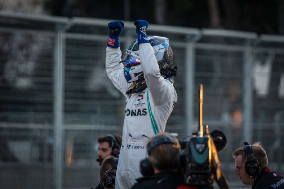 Bottas takes Azerbaijan Grand Prix pole