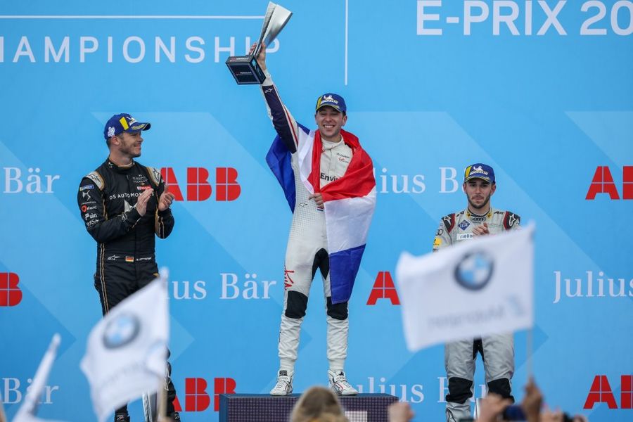 Robin Frijns becomes the eighth different Formula E winner in as many races this season