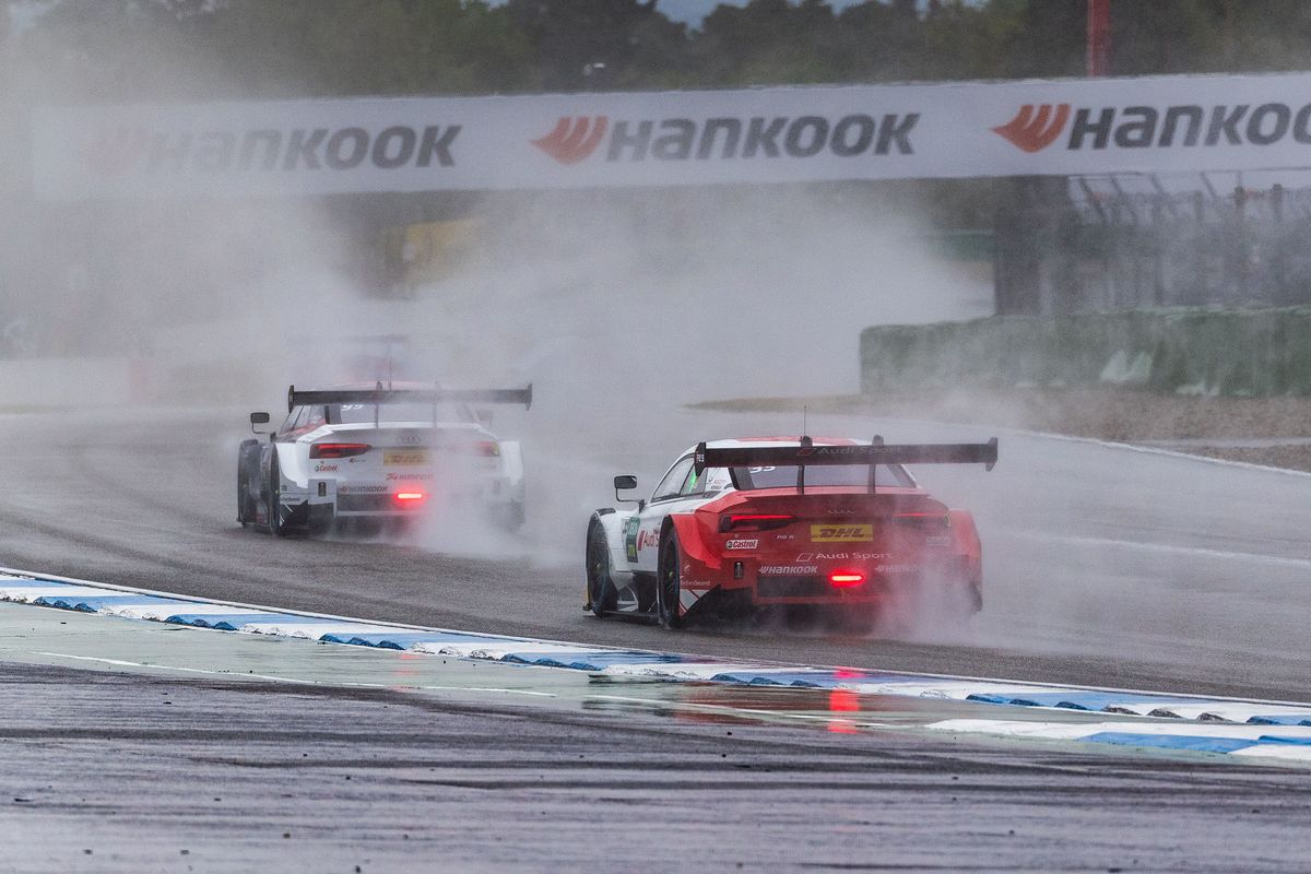 Double podium for the new Audi RS 5 DTM at Hockenheim