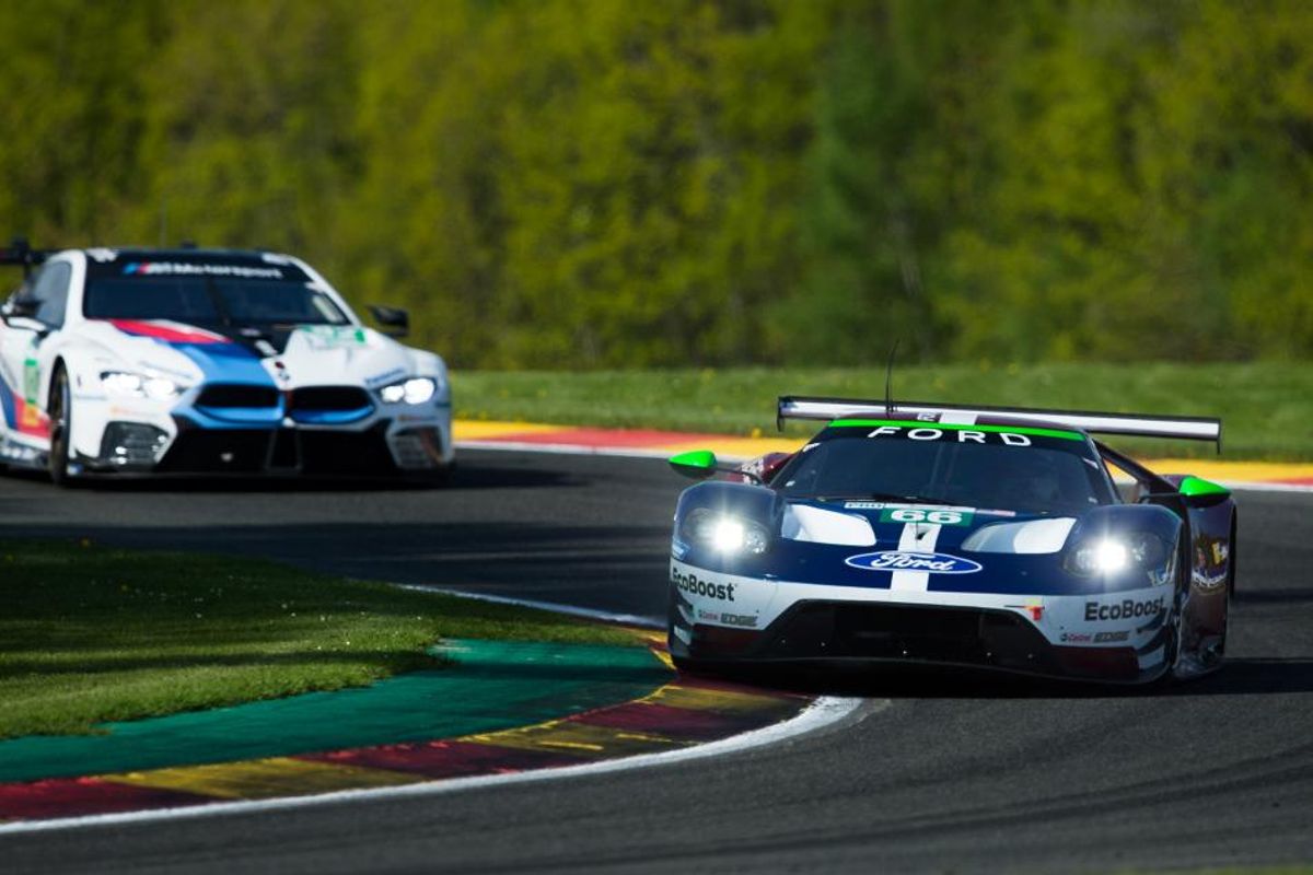 Toyota and Ford  on pole for 6 hrs of Spa