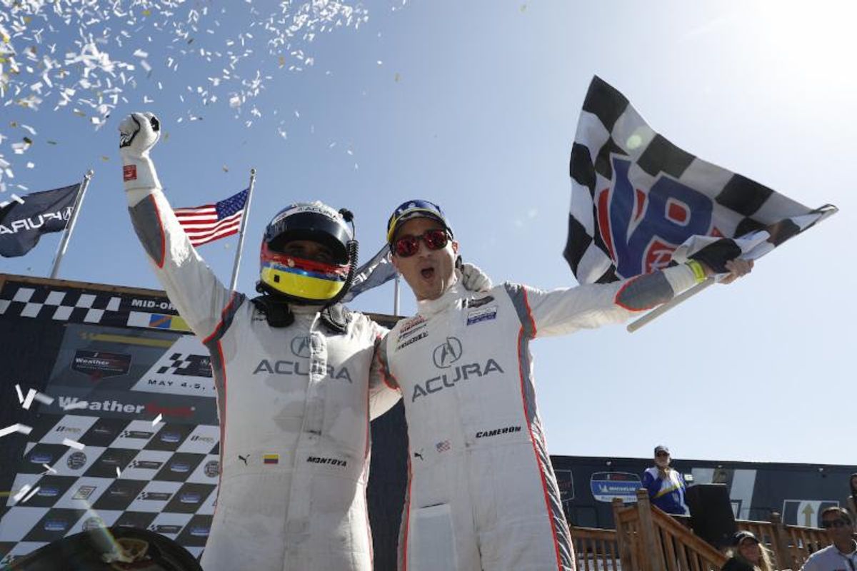 Montoya, Cameron Deliver Acura Sports Car Challenge at Mid-Ohio Win for Acura Team Penske