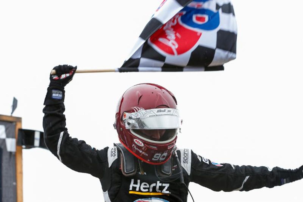 Thompson Splashes to First Career Porsche GT3 Cup Challenge USA Win