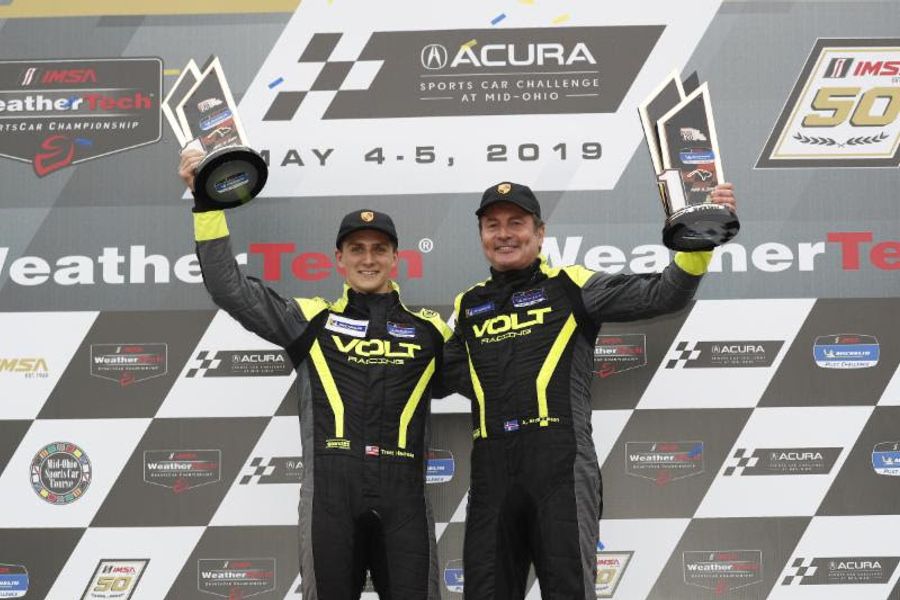 Strategy Call Allows Park Place Porsche to take MICHELIN Pilot Challenge Victory at Mid-Ohio