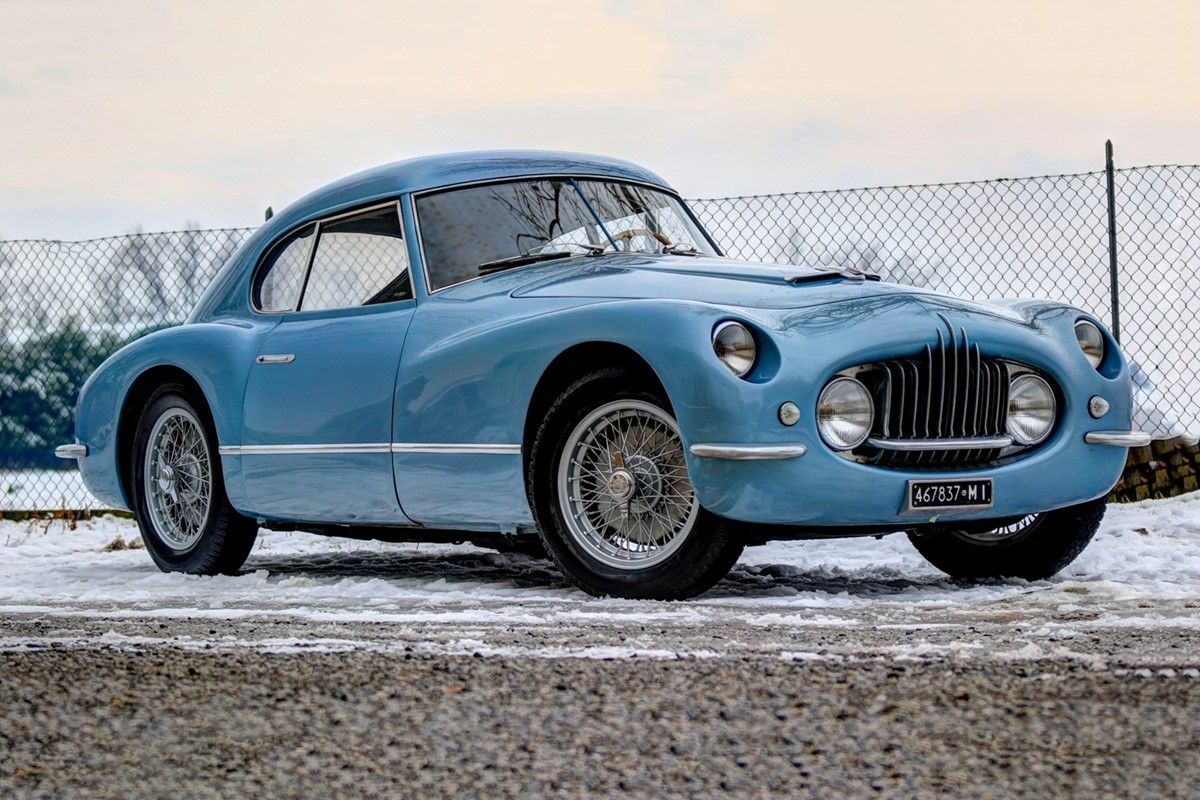 Mille Miglia eligible 1953 Fiat 8V Fiat Carrozzerie Speciali on offer at Finarte