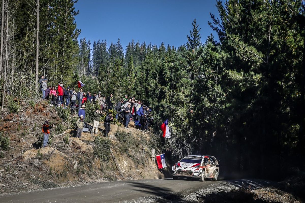 Tanak dominates opening day of Rally Chile