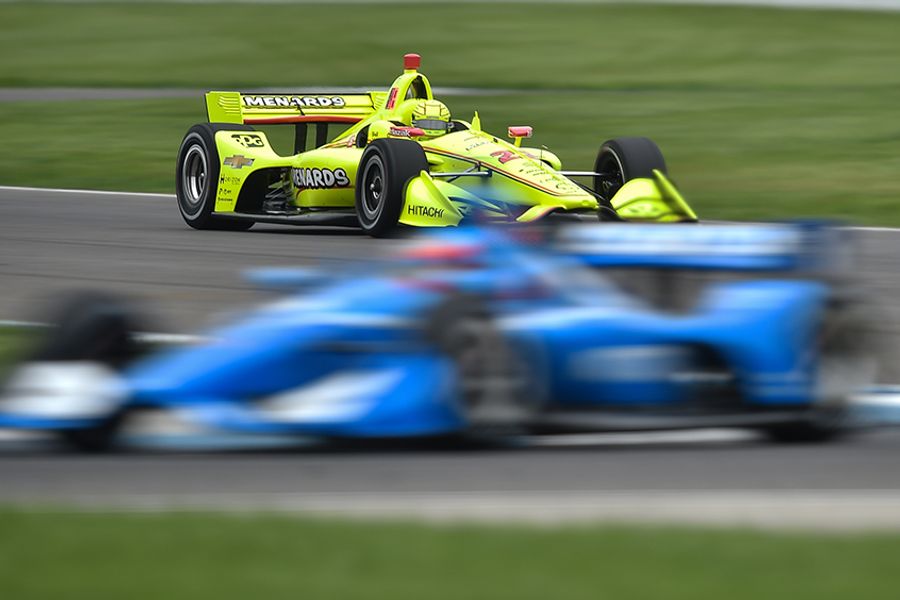 Pagenaud wins wet-and-wild INDYCAR Grand Prix