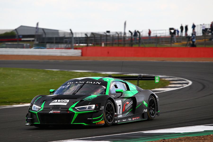First points in maiden Blancpain season for Alex MacDowall at Silverstone 
