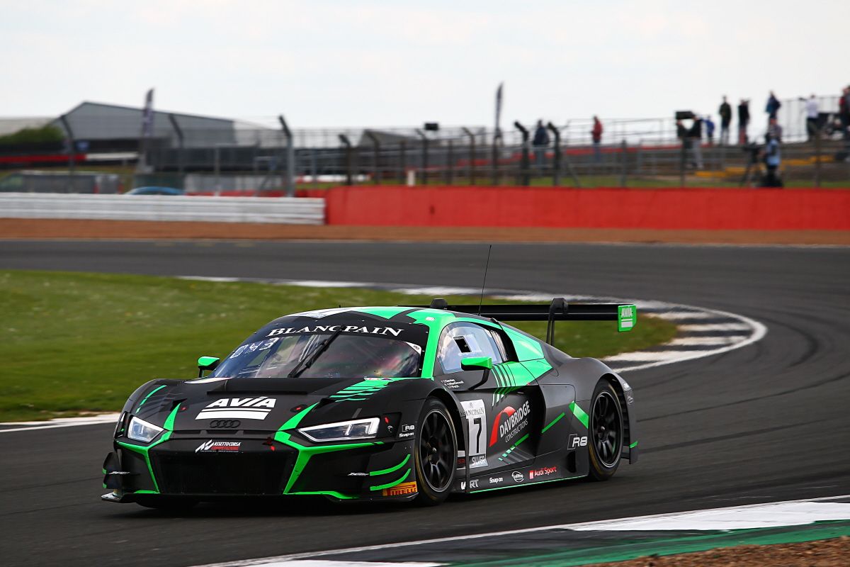 First points in maiden Blancpain season for Alex MacDowall at Silverstone 
