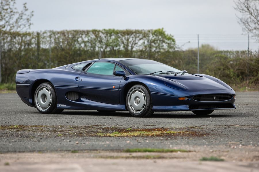 A pair of Jaguar XJ220S top sales at Heythrop Park auction
