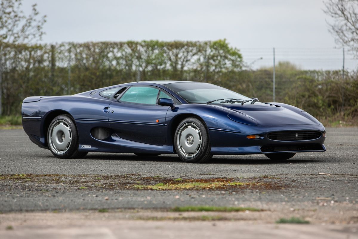 A pair of Jaguar XJ220S top sales at Heythrop Park auction