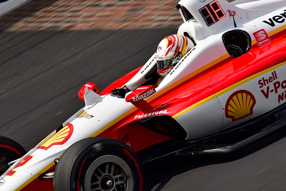 Newgarden leads Indy 500 practice; Alonso, Rosenqvist uninjured in separate crashes