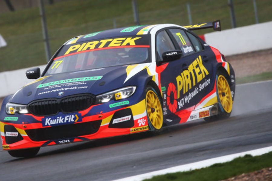 Andrew Jordan claims comfortable BTCC double