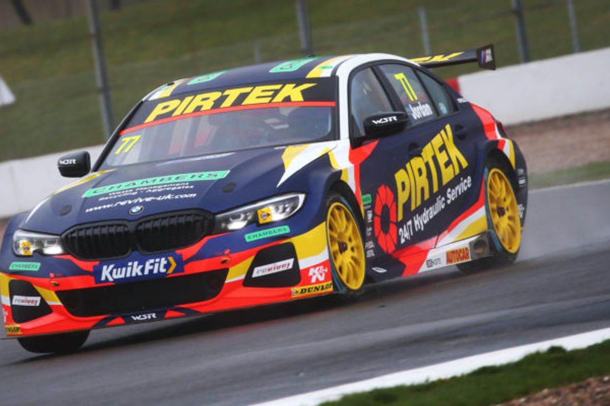 Andrew Jordan claims comfortable BTCC double