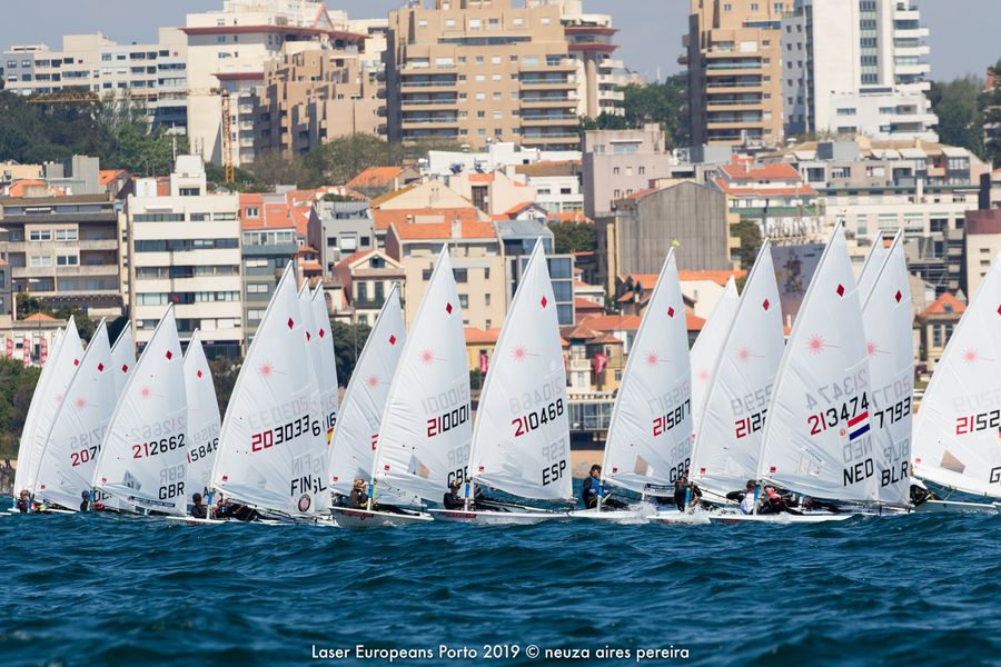 Second Day of Laser European Championship