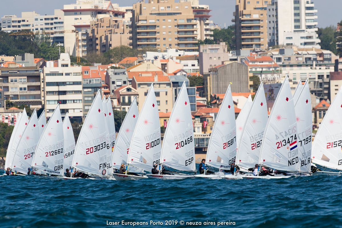 Second Day of Laser European Championship