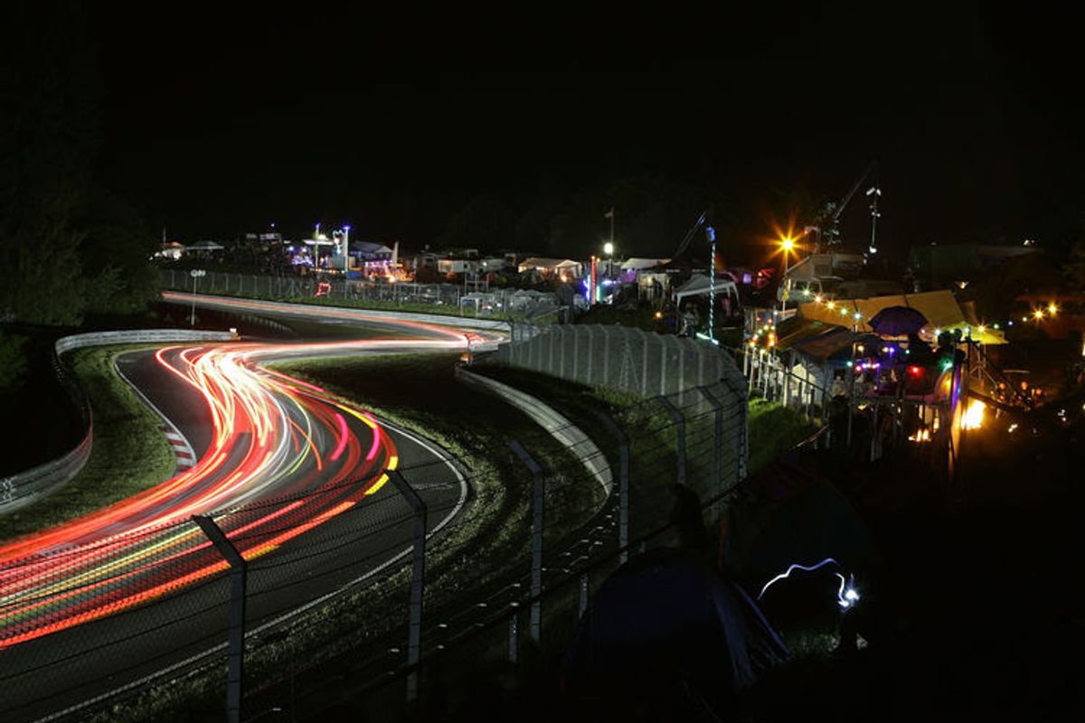 Six Audi R8 LMS GT3 in Nürburgring 24 Hours