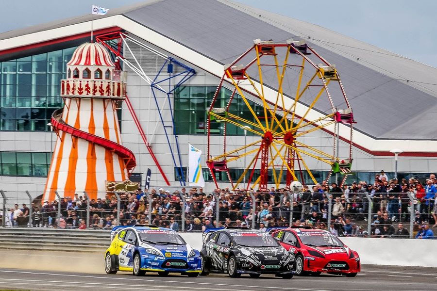 Eriksson does the hat-trick: cleans up at Silverstone RX2