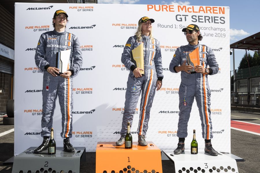 Double Victory for Flewitt as Pure McLaren GT Series Races at Spa-Francorchamps