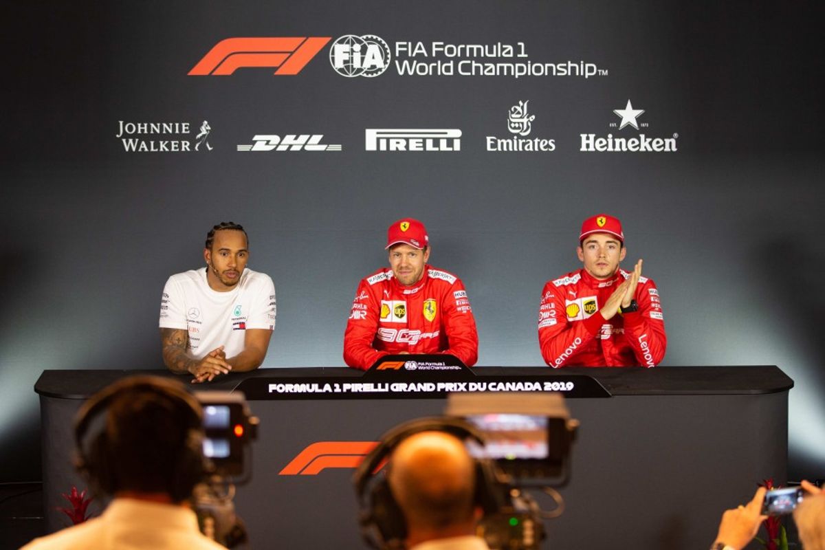 Canadian Grand Prix  Qualifying Conference