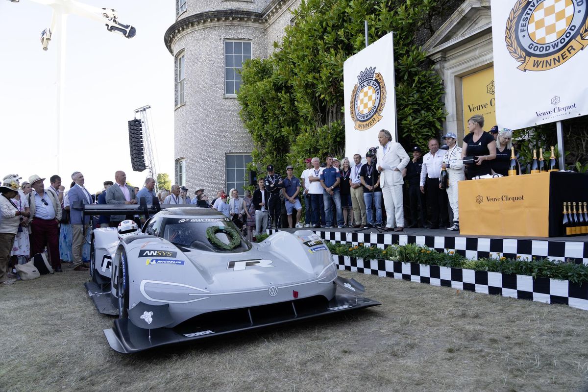 Volkswagen ID.R is set to defend its title at Goodwood Festival of Speed