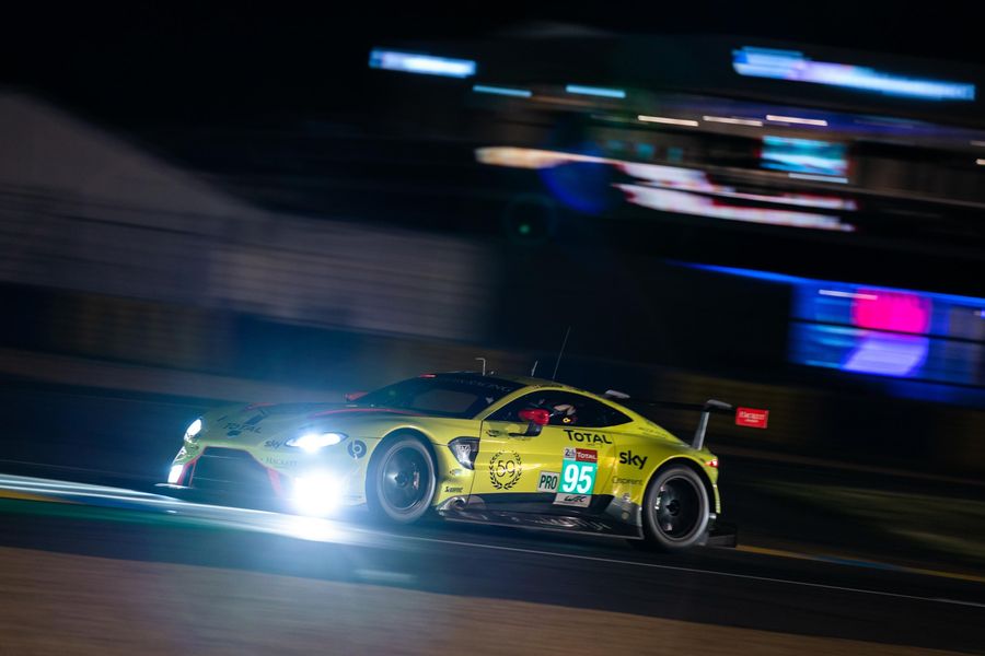Aston Martin's Marco Sørensen takes GTE Pro pole for 24 Hours of Le Mans