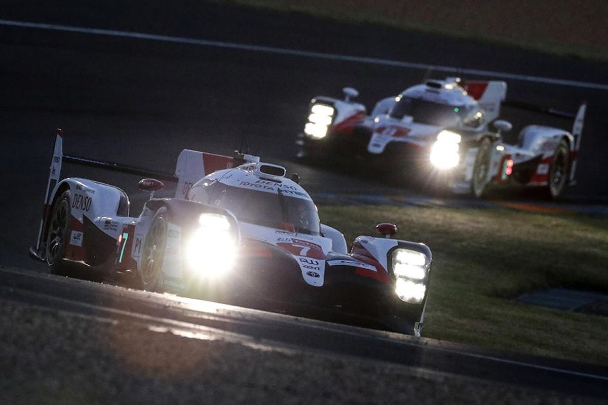 Kobayashi heads Toyota 1-2 for Le Mans 24hr grid