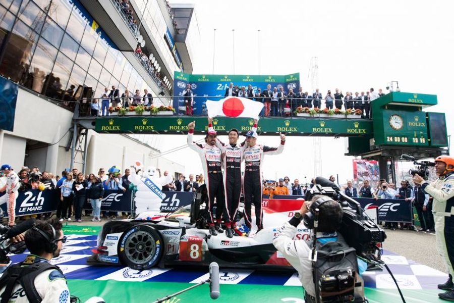 Toyota celebrate 1-2 at Le Mans; Ferrari victorious in epic LMGTE Pro battle