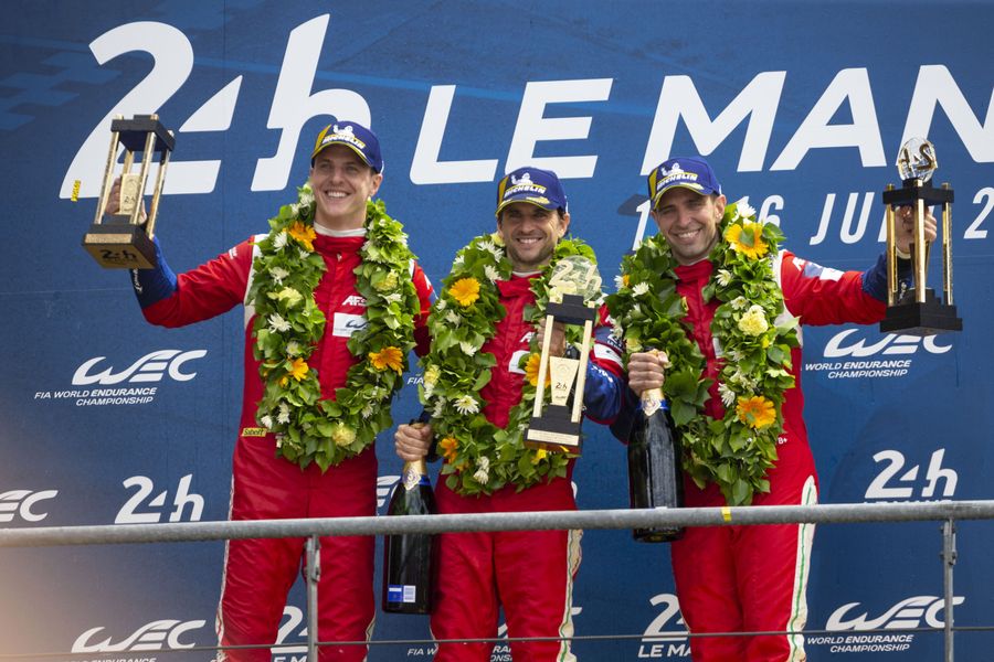 Ferrari triumphs in Le Mans GTE-Pro