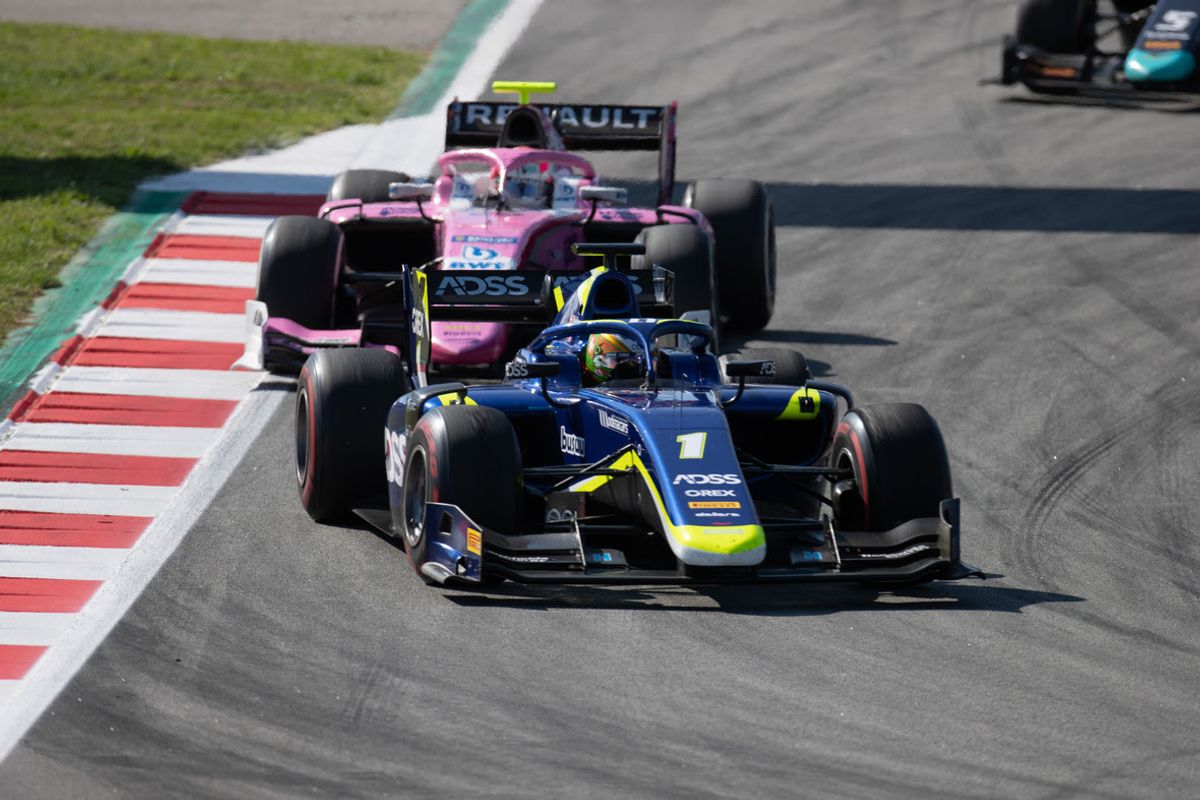 F2 with hard and soft tyres, F3 with medium compound in France