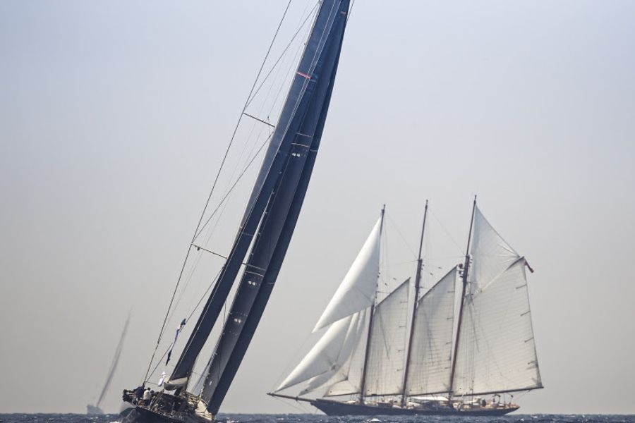  Superyacht Cup Palma off to a flying start in sparkling conditions