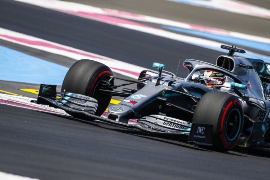 Mercedes on top of French FP1 and FP2
