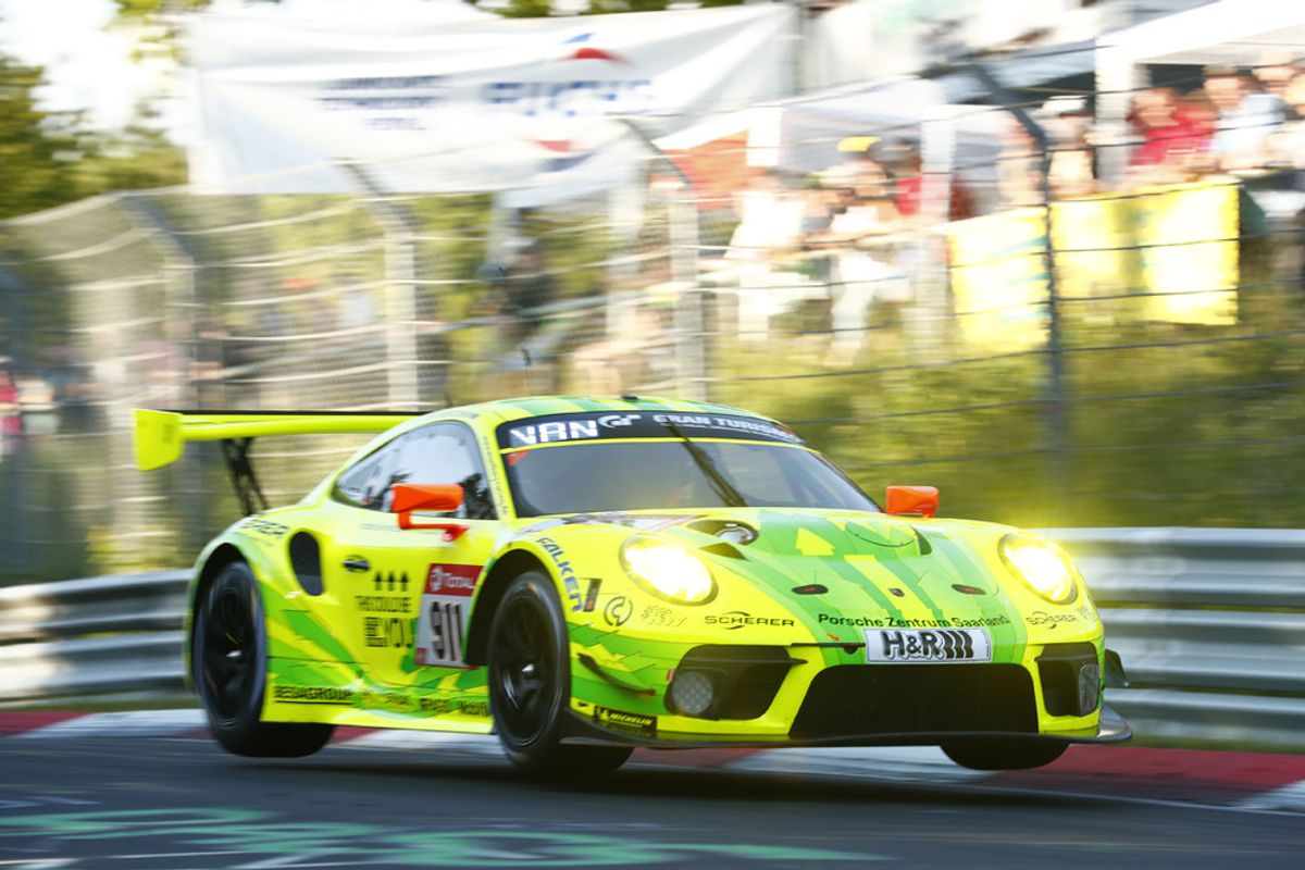 Porsche tackles Nürburgring 24-hour race from third on the grid
