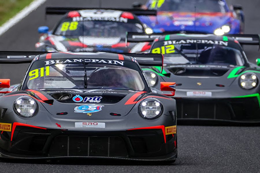 Sathienthirakul and Hamprecht lead Porsche podium sweep at Suzuka