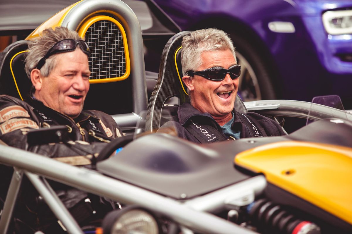 Sporting Bears Motor Club make dreams come true at Silverstone Classic