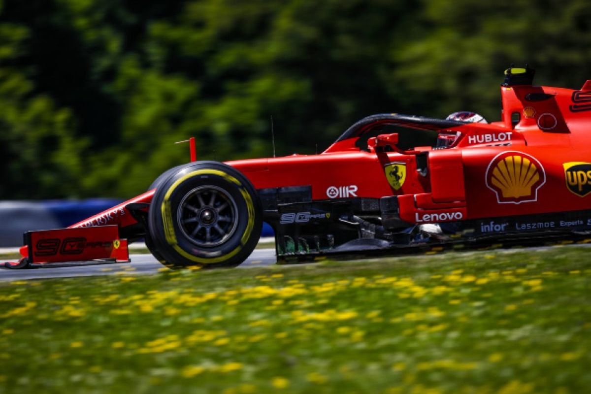  Leclerc takes second career F1 pole in Austria