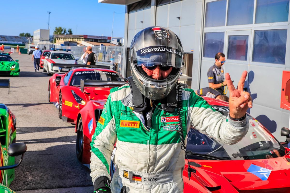 Hook leads from start to finish to take Blancpain GT Sports Club win in Misano opener
