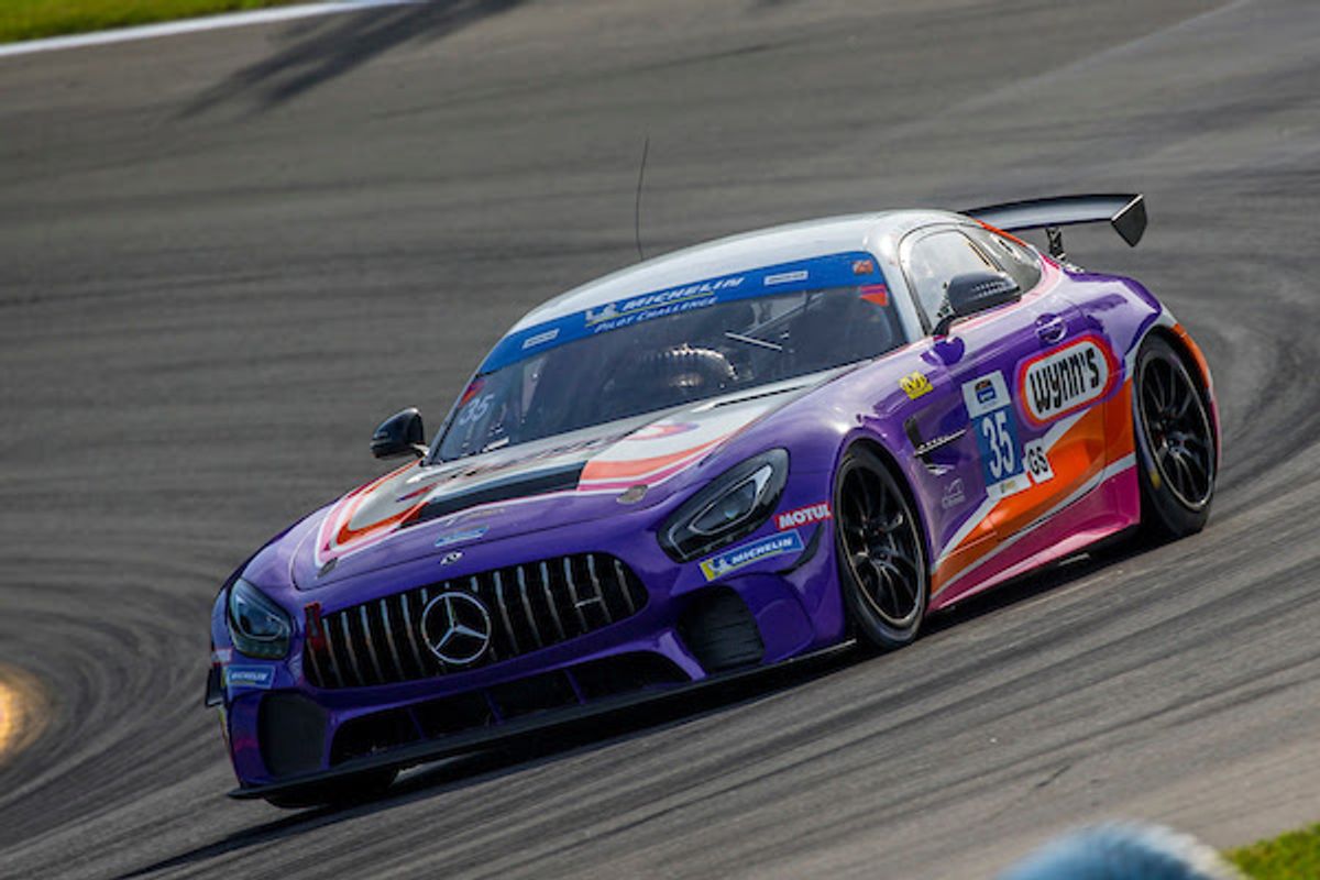 Mercedes-AMG GT4 Claims First 2019 IMSA Michelin Pilot Challenge Win