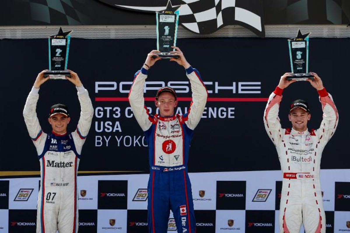 De Angelis Continues Porsche GT3 Cup Challenge USA domination