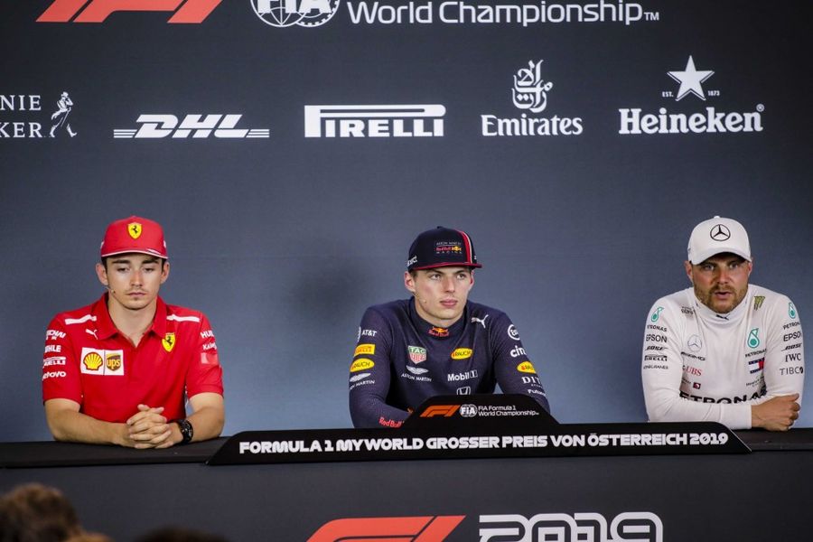 Austrian Grand Prix Winners' Conference