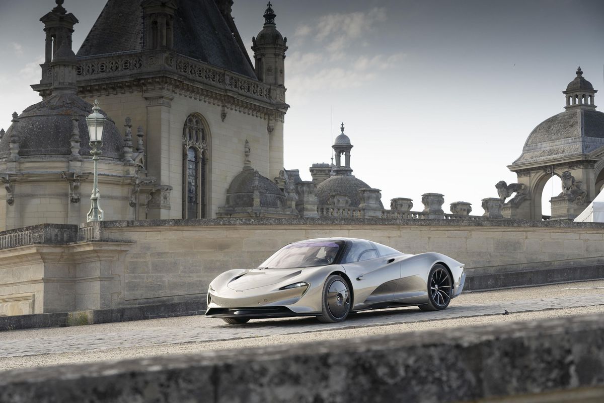 McLaren Speedtail Hyper-GT wins Chantilly Arts & Elegance Best In Show