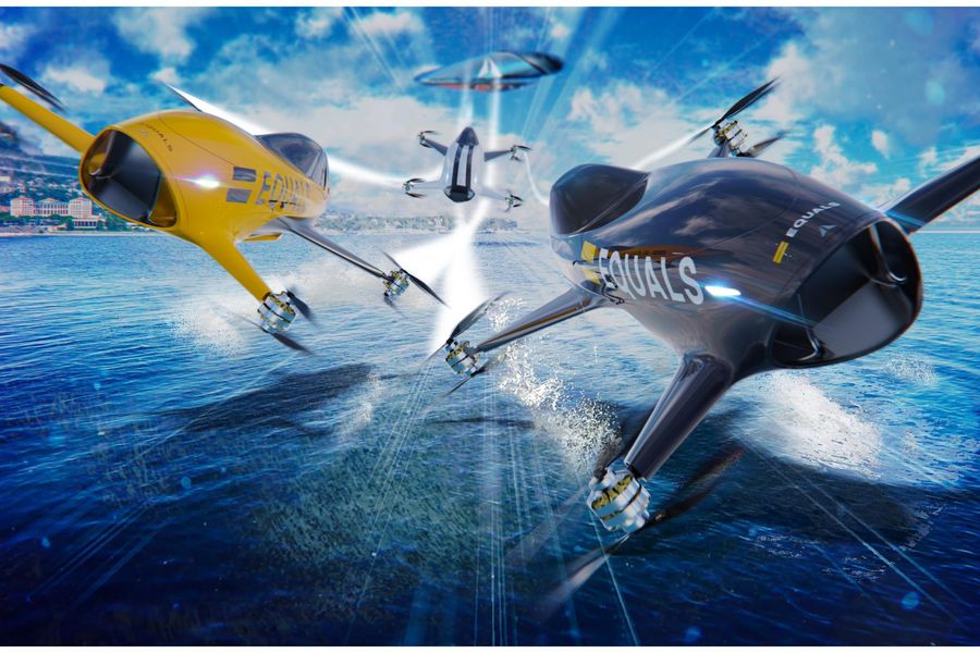 Debut of radical new airborne motorsport – Airspeeder, at Festival of Speed