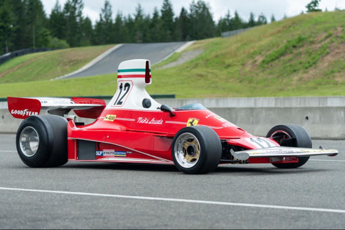 French GP winning Ferrari 312T on offer at Goodings