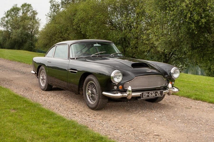 1961 Aston Martin DB4 Series III Superleggera at Brooklands Historics Sale