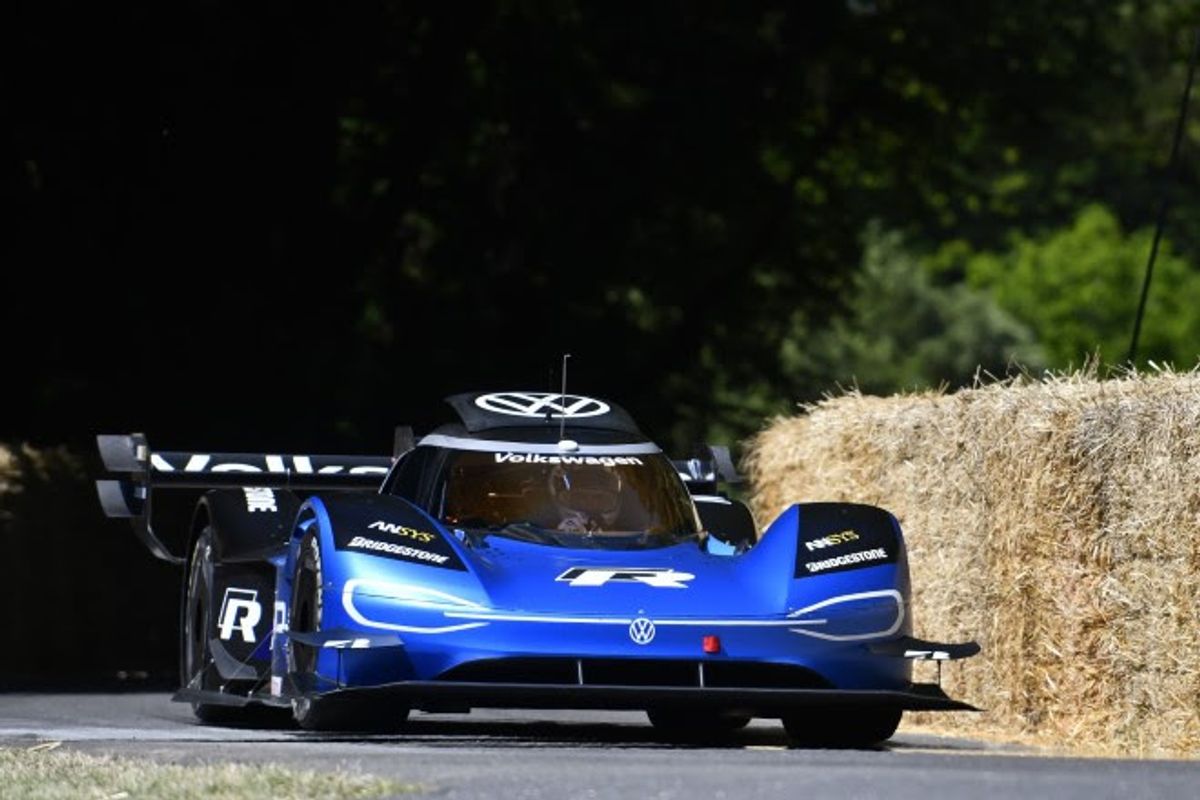 Volkswagen electrifies Goodwood's all-time hill record